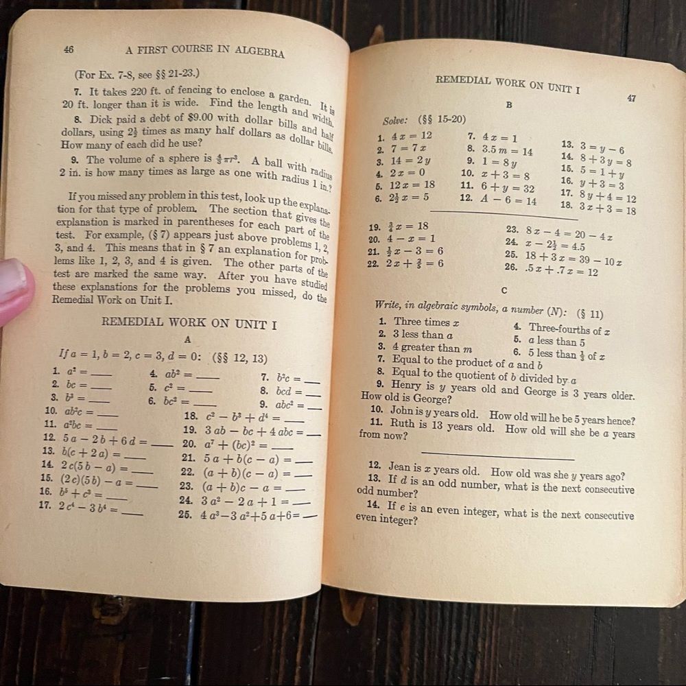 A First Course in Algebra Part 1 - Picture 3 of 6